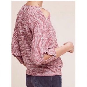 9H15-STCL Anthropologie Top, Medium, woman’s, red